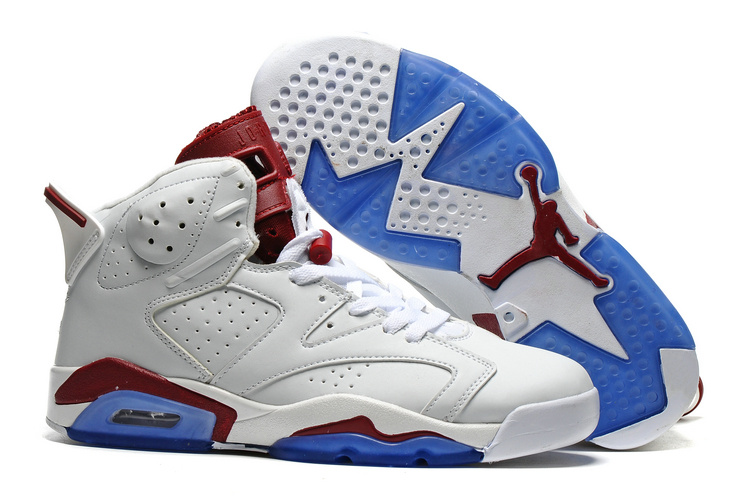 red white and blue 6s