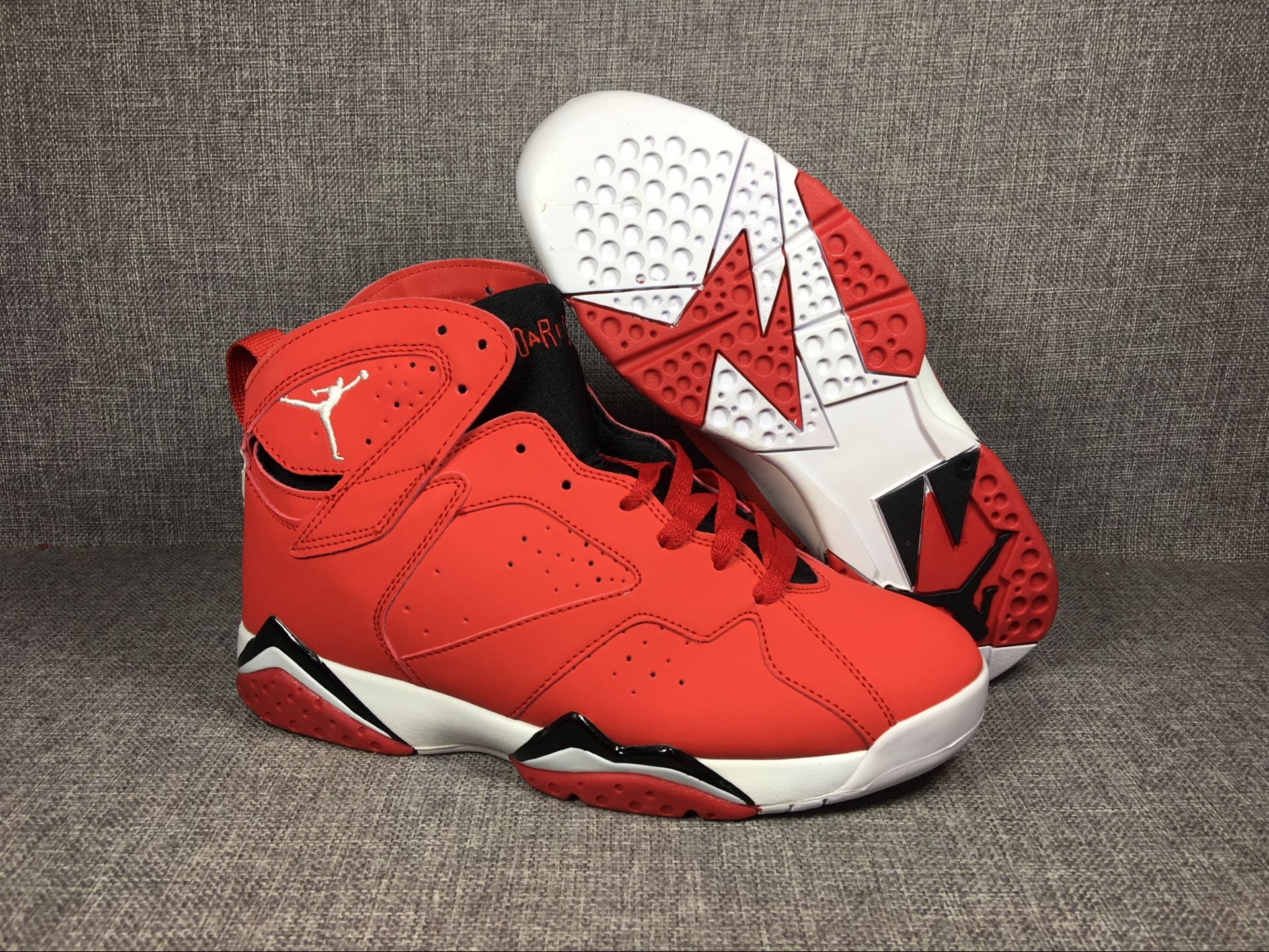 retro 7 red and white