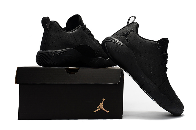 New Air Jordan Breakthrough All Black Basketball Shoes - Click Image to Close
