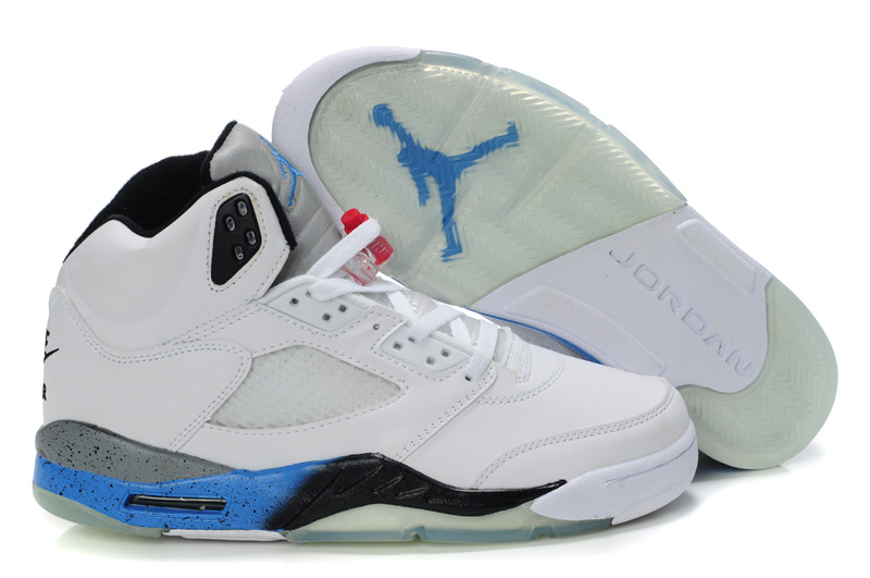 Jordan 5 Retro White Blue White