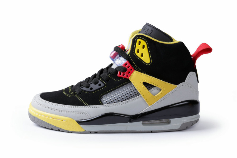 jordan spizike black yellow