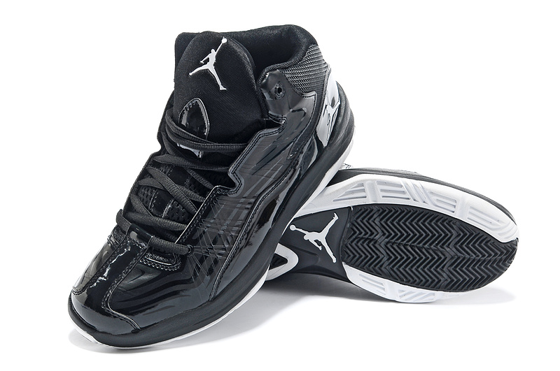 2013 Air Jordan Vintage Black White Shoes