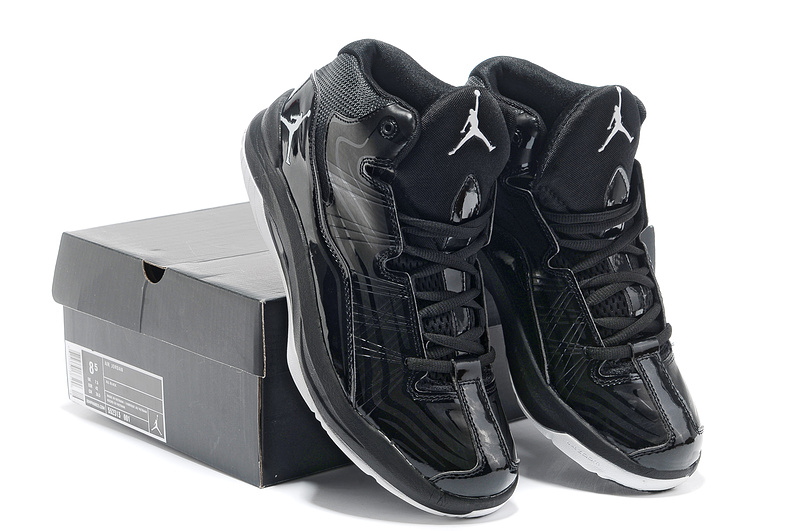2013 Air Jordan Vintage Black White Shoes - Click Image to Close