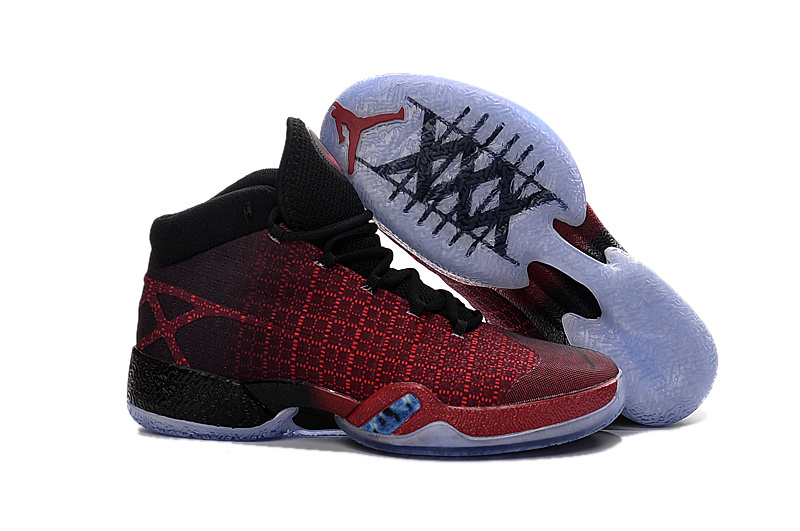 New Air Jordan XXX Red Black Shoes