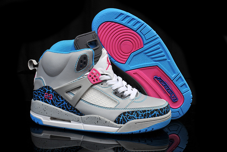 New Air Jordan3.5 Grey Blue White For Women