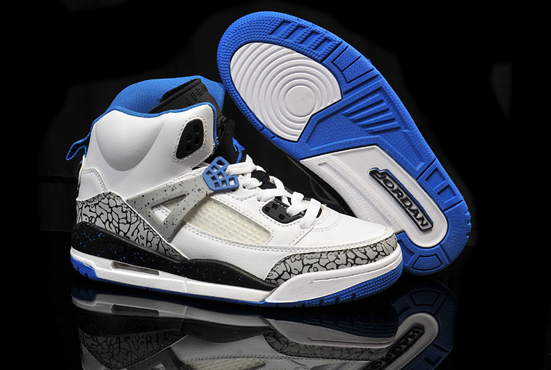 New Air Jordan3.5 White Grey Blue For Women