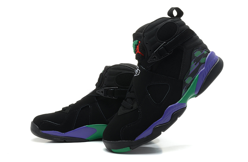 jordan 8 black purple