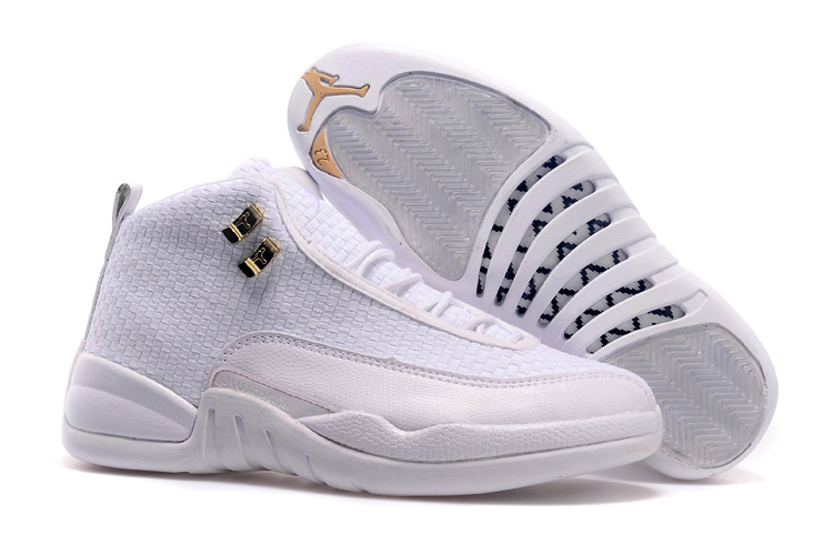 New All White Jordan 12 Future Shoes - Click Image to Close