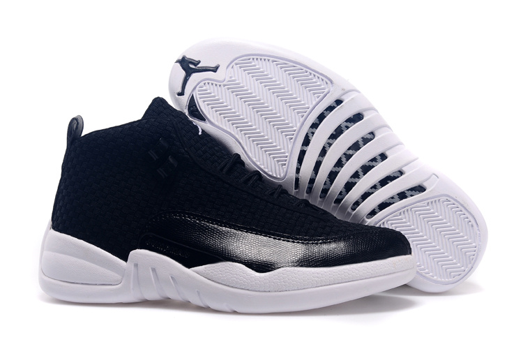 New Black White Jordan 12 Future Shoes - Click Image to Close