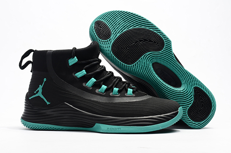 New Jordan Bulter II Black Green Shoes - Click Image to Close