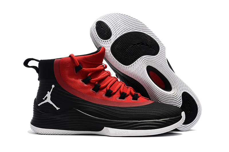New Jordan Bulter II Black Red White Shoes