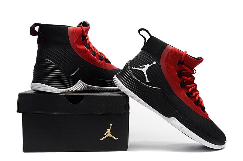 New Jordan Bulter II Black Red White Shoes