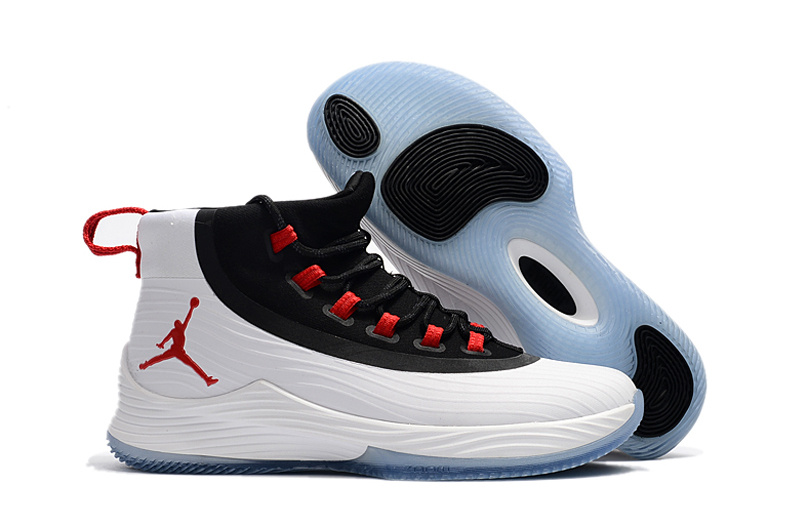 New Jordan Bulter II White Black Red Shoes