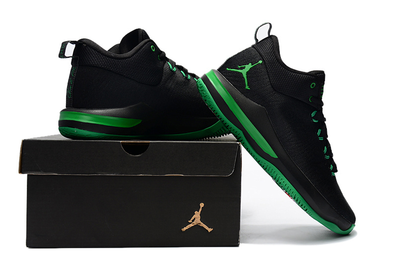 New Jordan CP3 X Elite Black Green Shoes - Click Image to Close