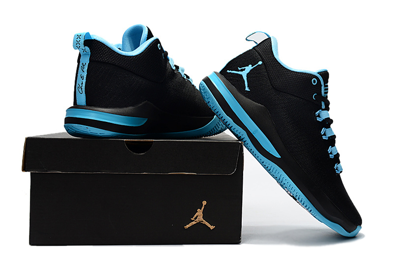 New Jordan CP3 X Elite Black Jade Blue Shoes - Click Image to Close