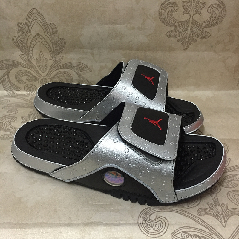 New Jordan Hydro XIII Retro Silver Black Red