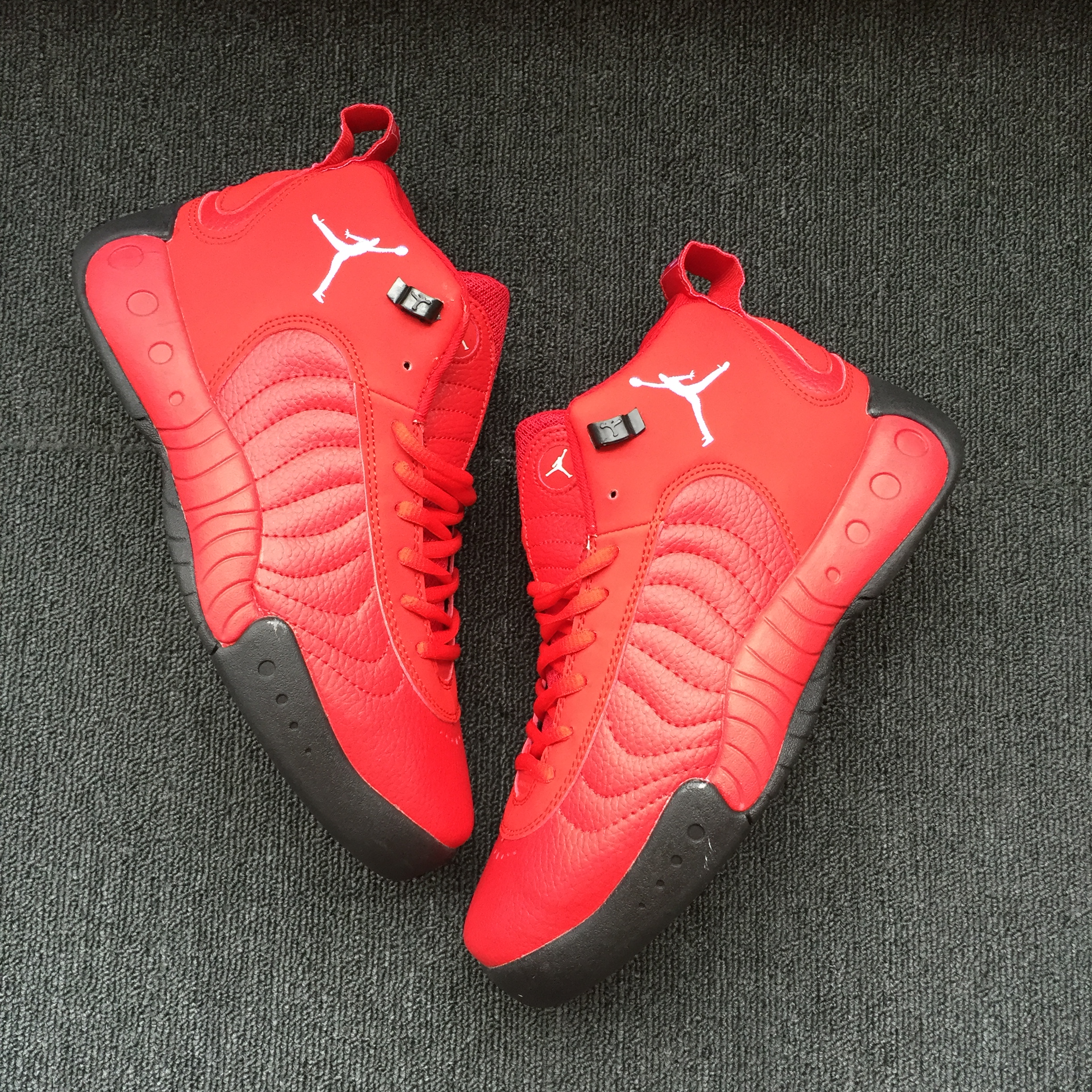 New Jordan Jumpman Pro 12.5 Red Black Shoes