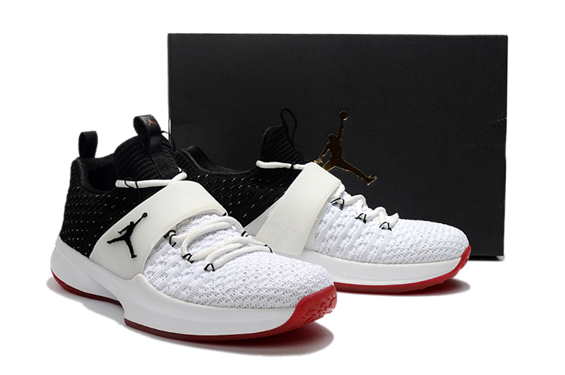 New Jordan Trainer II White Black Red - Click Image to Close