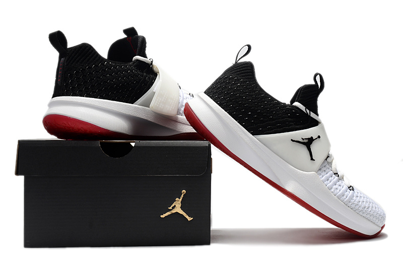 New Jordan Trainer II White Black Red