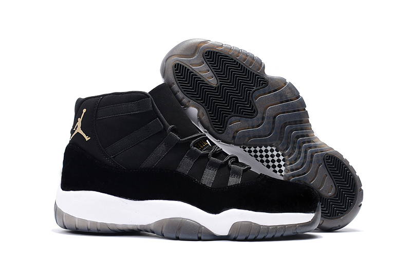 New Release Air Jordan 11 Velvet Heiress Black Shoes