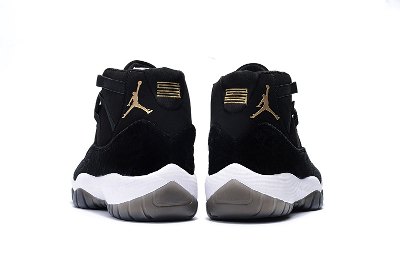 New Release Air Jordan 11 Velvet Heiress Black Shoes - Click Image to Close