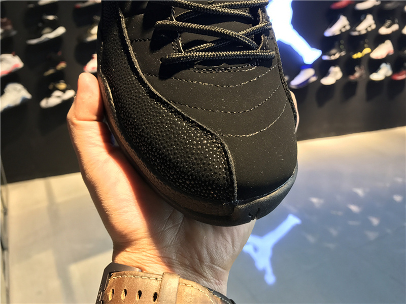 New Release Air Jordan 12 OVO Black Shoes - Click Image to Close