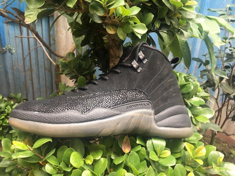 New Release Air Jordan 12 Owl Black Shoes - Click Image to Close