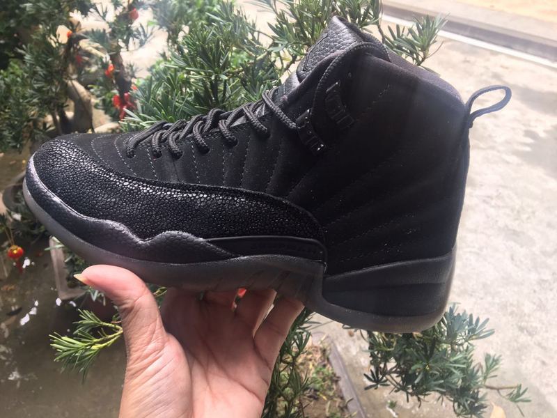 New Release Air Jordan 12 Owl Black Shoes - Click Image to Close