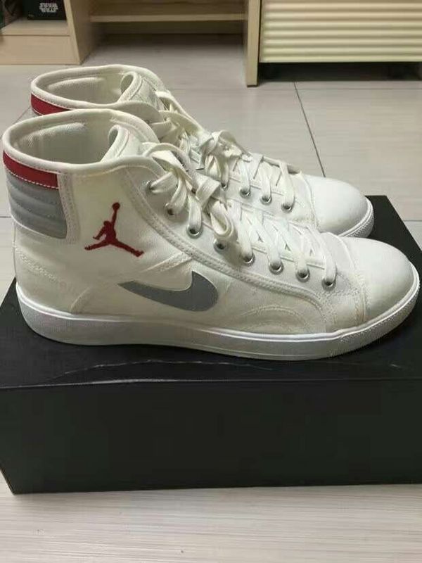 Air Jordan Sky Low High OG White Red Grey Shoes