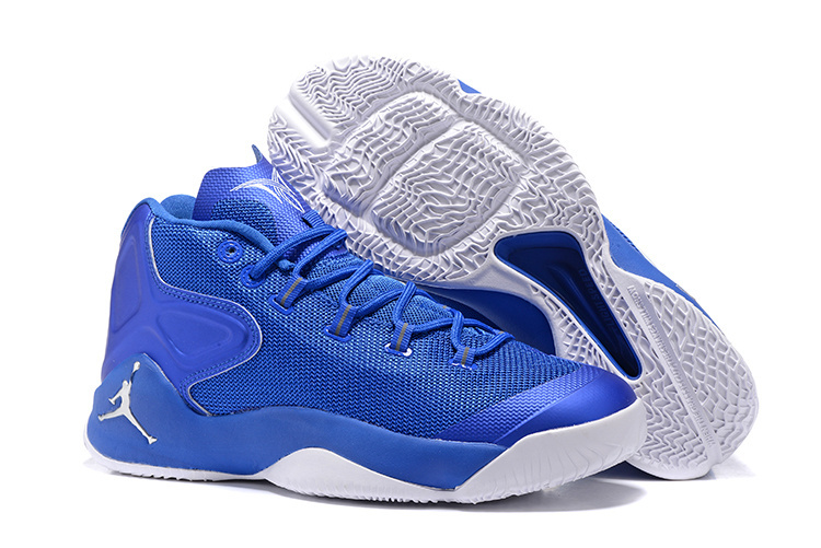 2016 Jordan Carmelo 12 Blue White Shoes