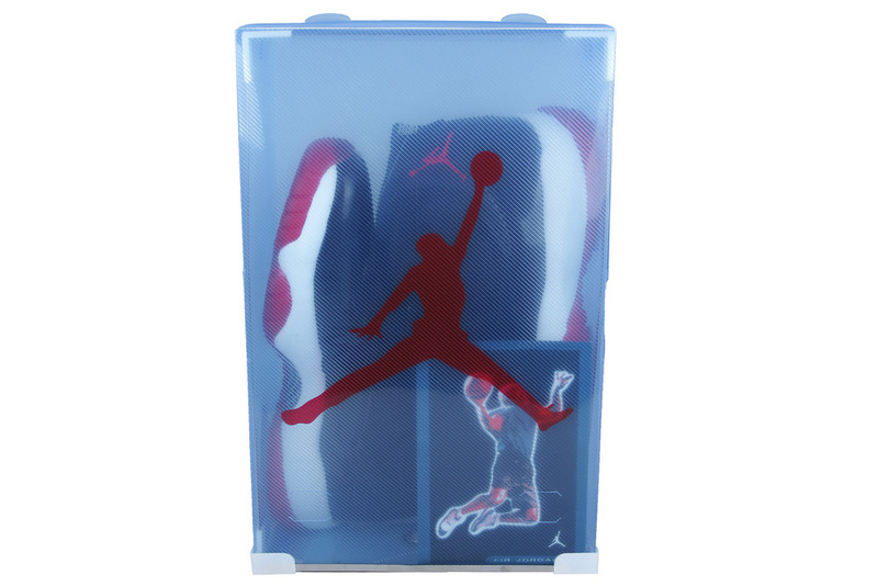 Summer Air Jordan 11 Black Red White Crystal Transparent Package
