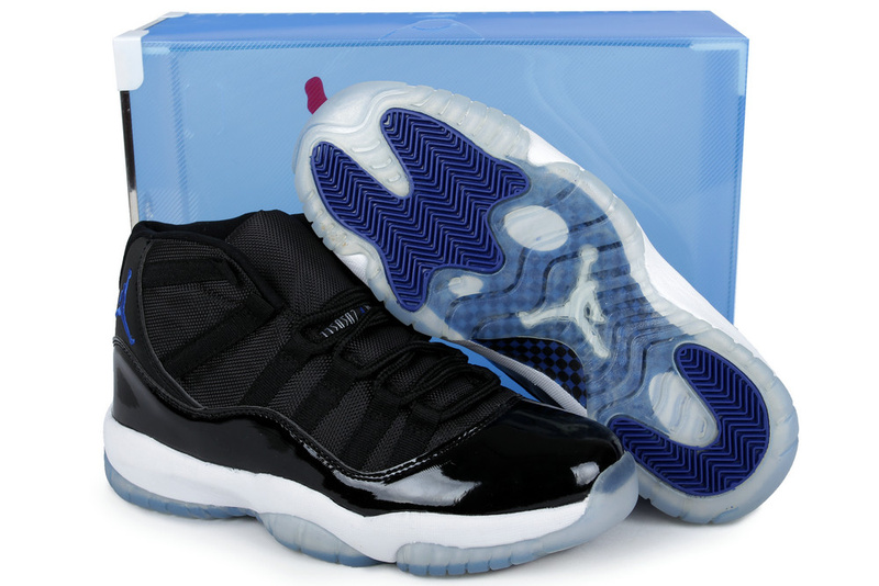 jordan black and blue 11