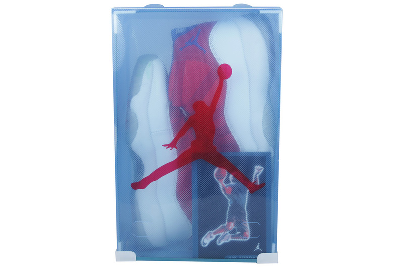 Summer Air Jordan 11 Red White Crystal Transparent Package - Click Image to Close