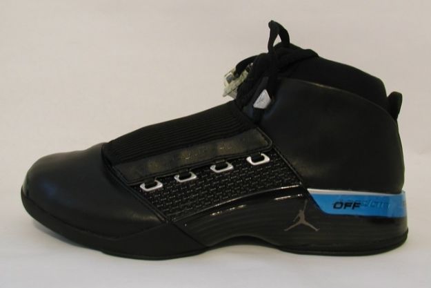 air jordan 17 original black metallic-silver shoes - Click Image to Close