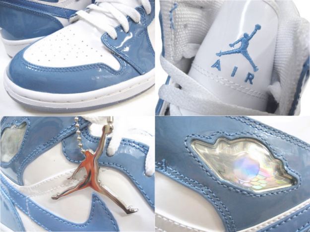 Jordan 1 Retro Carolina White University Blue Shoes - Click Image to Close