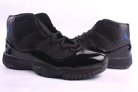 Jordan 11 Retro all black shoes - Click Image to Close