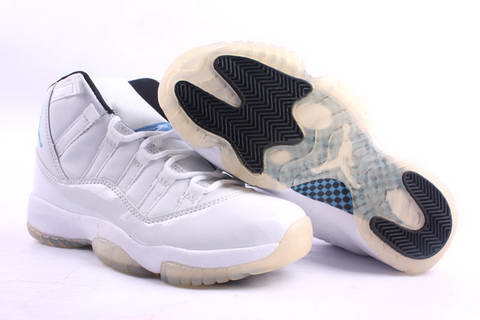 Jordan 11 Retro all white shoes - Click Image to Close