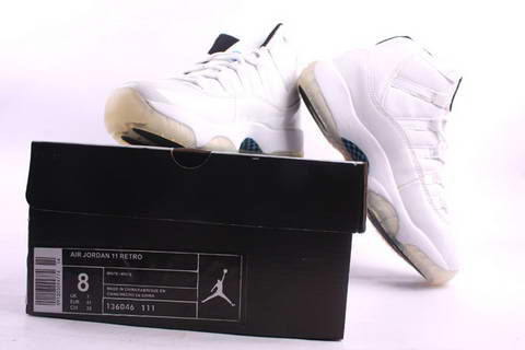 Jordan 11 Retro all white shoes