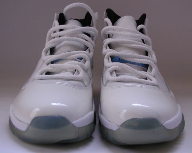 Jordan 11 Retro columbia all stars white columbia blue black - Click Image to Close