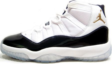 Jordan 11 Retro defining moments package dmp white metallic gold black shoes - Click Image to Close