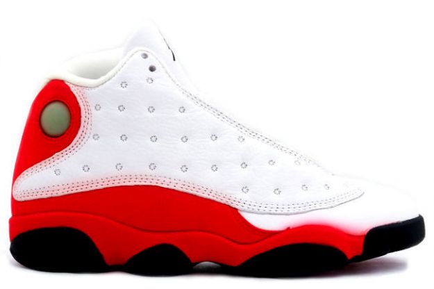 jordan 13 white black true red pearl shoes - Click Image to Close