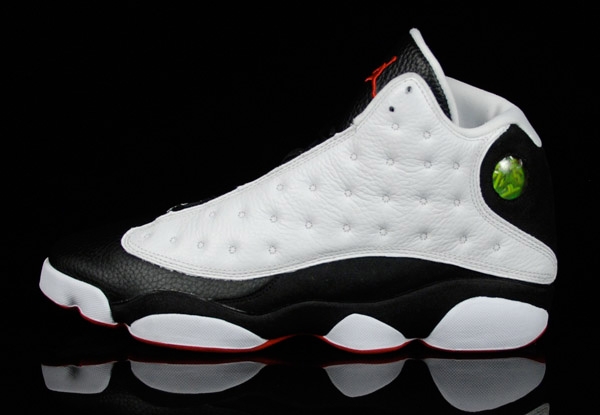 Jordan 13 Retro white black true red