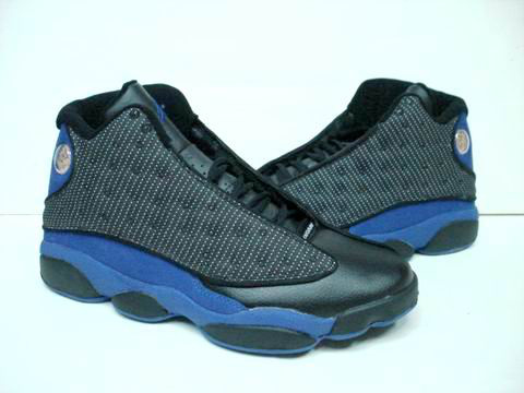 Jordan 13 Retro black blue shoes For Cheap Sale