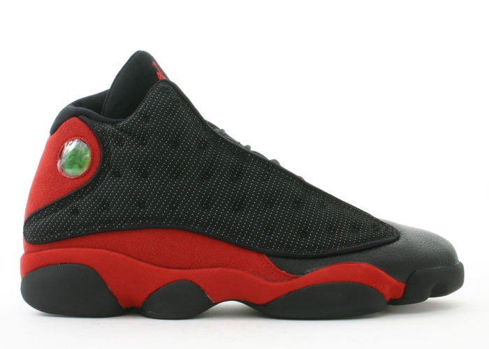 Jordan 13 Retro blacktrue red shoes - Click Image to Close