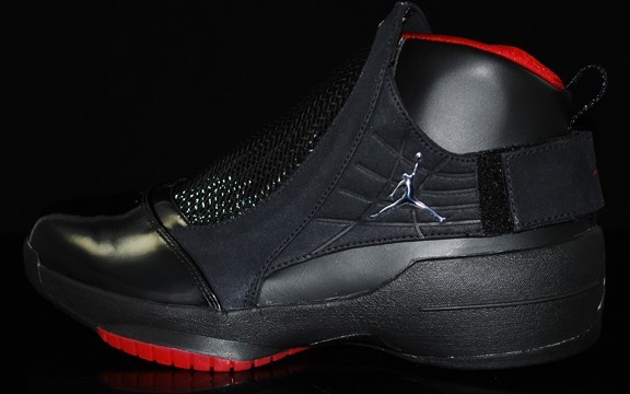 Air Jordan 19 Black Chrome Varsity Red Countdown Package Shoes