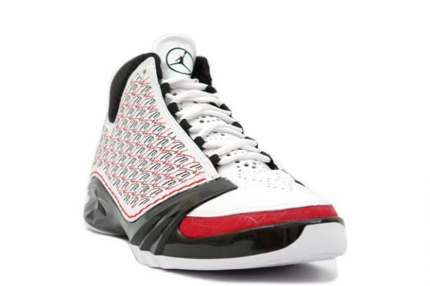 air jordan 23 all stars white black varsity red shoes