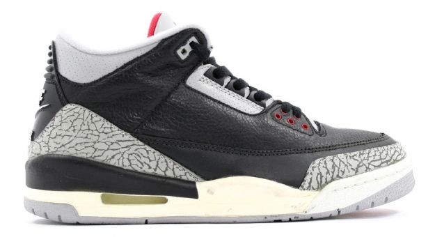 Jordan 3 Retro Black Cement Grey Countdown Pack Shoes - Click Image to Close