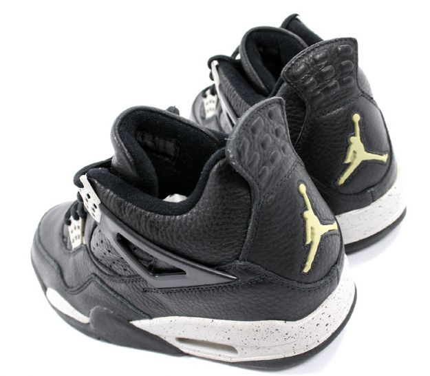 Jordan 4 Retro 1999 black black cool grey shoes - Click Image to Close