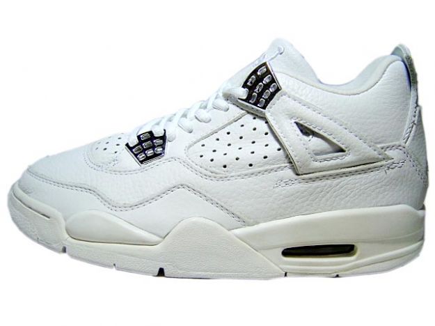 Jordan 4 Retro 2000 white chrome shoes - Click Image to Close