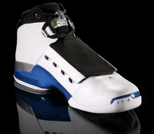 jordan 17 original og white college blue black shoes